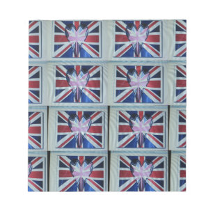 Bloc-note J'aime l'Angleterre Art Print