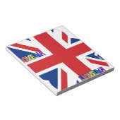 Bloc-note J'aime l'UK Art Print (Incliné)
