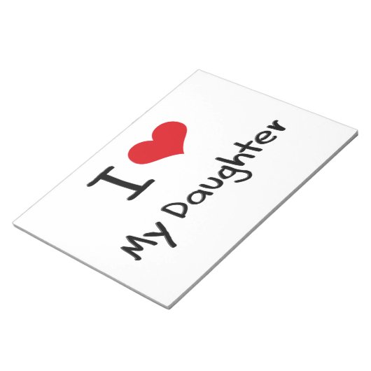 Bloc-note J'Aime Ma Fille (Incliné)