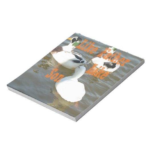 Bloc-note J'aime mon garçon comme un père comme un fils (Tourné)