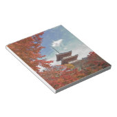 Bloc-note Japon, Kyoto, Pagode en couleur d'automne (Incliné)
