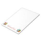 Bloc-note Jardin coloré de Cactus (Incliné)