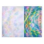 Bloc-note Jardin de nuages de Crater Lake (Devant)