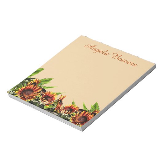 Bloc-note Jardin de Sunflower (Tourné)