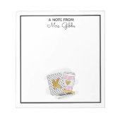 Bloc-note Jardin d'enfants Appréciation de l'enseignant Blan (Devant)