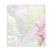 Bloc-note jardin oriental (Devant)