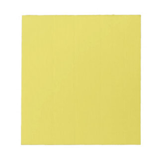 Bloc-note Jaune Blanc Plaine do-it-yourself modèle ajouter t