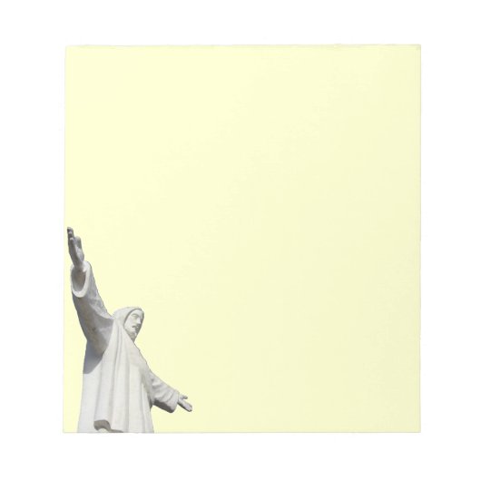 Bloc-note jaune de jésus (Devant)