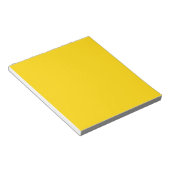 Bloc-note jaune d'or ffd700 (Incliné)