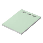 Bloc-note Jaune Vert Unique Cadeaux d'Enseignant Personnalis (Tourné)