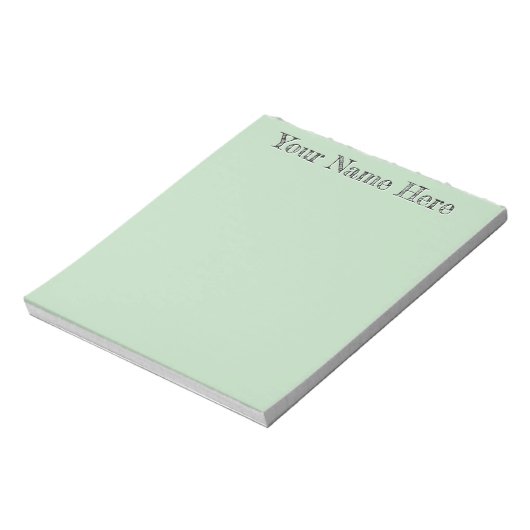 Bloc-note Jaune Vert Unique Cadeaux d'Enseignant Personnalis (Tourné)