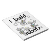 Bloc-note Je construis des robots (Incliné)