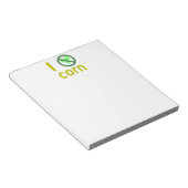 Bloc-note Je déteste le maïs (Incliné)