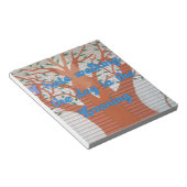 Bloc-note Je déteste marcher le chien le soir. (Incliné)