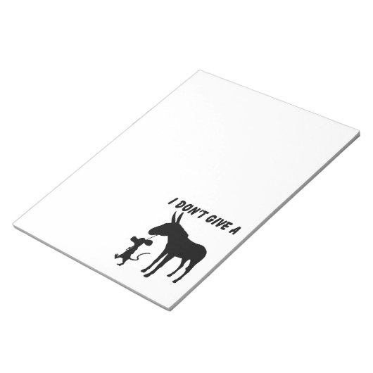 Bloc-note Je ne donne pas de rats (Incliné)