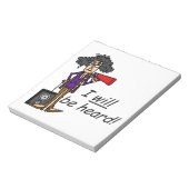 Bloc-note Je Serai Entendu (Tourné)