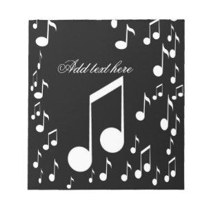 Bloc-note Je suis de la musique_