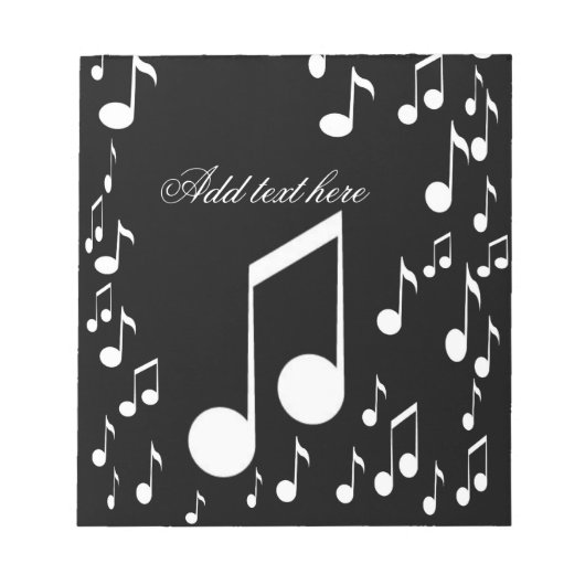 Bloc-note Je suis de la musique_ (Devant)