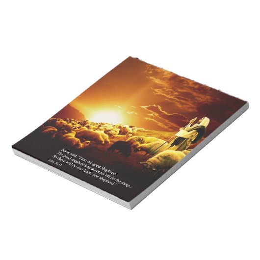 Bloc-note "Je suis le bon berger… (Tourné)