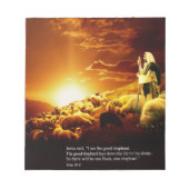 Bloc-note "Je suis le bon berger… (Devant)