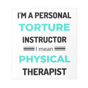 Bloc-note Je suis un instructeur de torture personnel Je veu