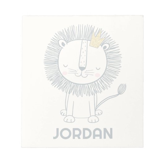 Bloc-note Je suis un petit roi (Devant)