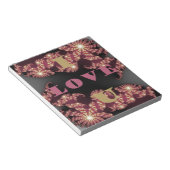 Bloc-note Je T'Aime Chérie (Incliné)