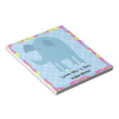 Bloc-note Je t'aime une tonne, Valentine (Incliné)