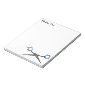 Bloc-note Je vais vous couper (Ciseaux à couper les cheveux (Tourné)