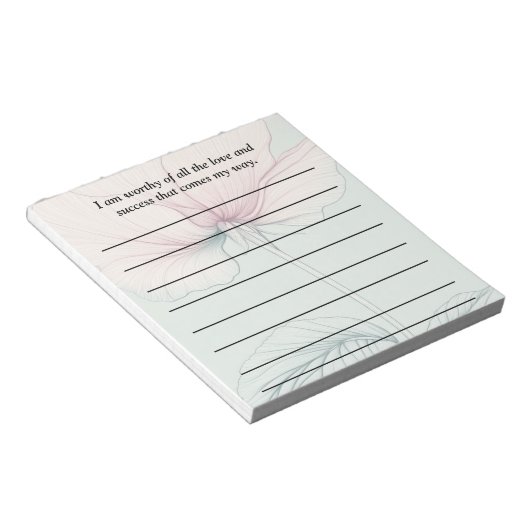 Bloc-note Je Veux... (Incliné)