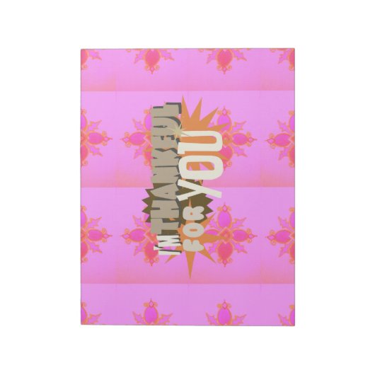 Bloc-note Je vous remercie : Une expression sincère (Tourné)