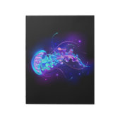 Bloc-note Jellyfish éclatante couleur (Tourné)