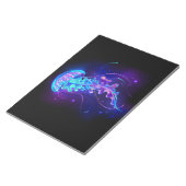 Bloc-note Jellyfish éclatante couleur (Incliné)