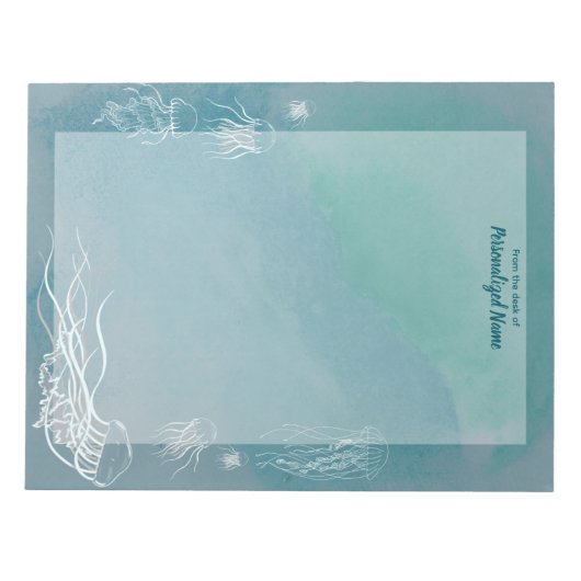 Bloc-note Jellyfish Jive sans doublure (Devant)