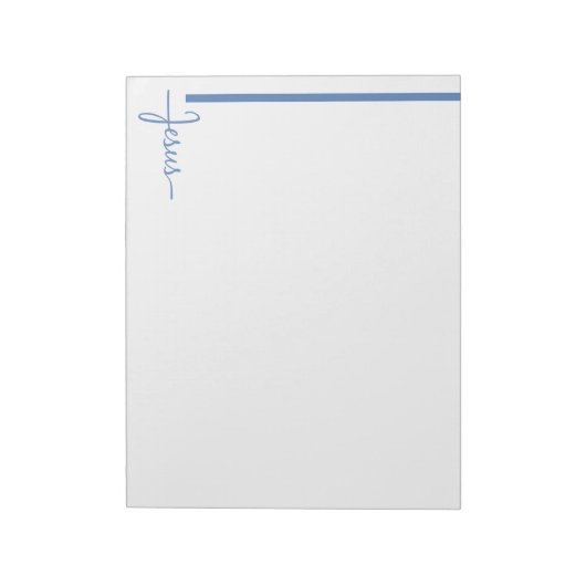 Bloc-note Jesus Cross (Tourné)