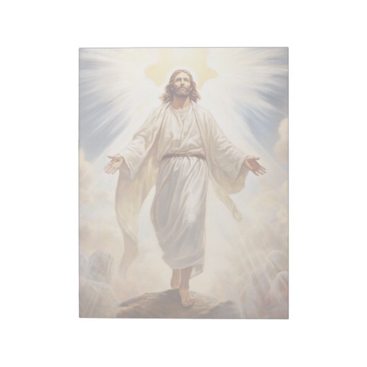 Bloc-note Jésus en gloire (Tourné)