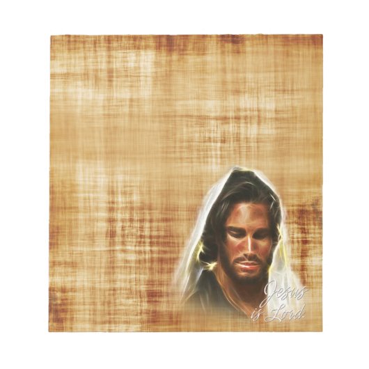 Bloc-note Jésus est Lord A2 Options (Devant)