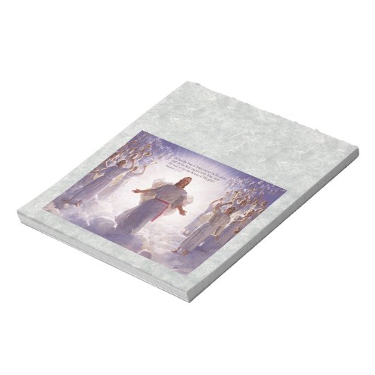 Bloc-note Jésus et ses Anges 1 Options (Tourné)