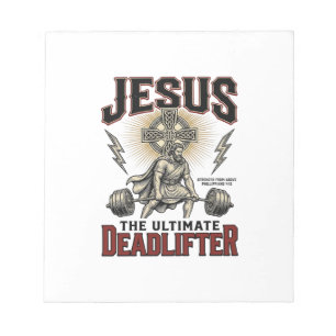 Bloc-note Jésus Le Levreur De Poids Ultime Vintage Chemise C