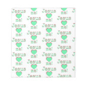 Bloc-note Jesus loves est ! (Devant)