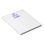 Bloc-note Jésus n'a pas monté un éléphant (Incliné)