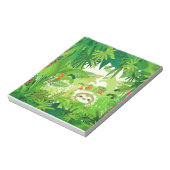 Bloc-note Jeter un coup d'oeil à la Sloth Boo Jungle (Tourné)