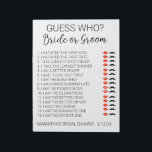 Bloc-note Jeu de Baby Shower Devinez Qui<br><div class="desc">Ce design peut être personnalisé dans la zone prévue en changeant la photo et/ou le texte. Ou il peut être personnalisé en cliquant sur Personnaliser ce modèle, puis en choisissant l'option cliquer pour personnaliser davantage et supprimer ou changer la couleur de l'arrière-plan, ajouter du texte, changer la couleur ou le...</div>