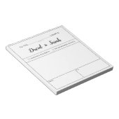 Bloc-note Jeu de conseils pour les vœux de mariage (Incliné)