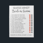 Bloc-note Jeu de devinette pour Baby Shower<br><div class="desc">Cette conception peut être personnalisée dans la zone prévue en changeant la photo et / ou le texte. Ou elle peut être personnalisée en cliquant sur Personnaliser ce modèle, puis en choisissant l'option cliquer pour personnaliser davantage et supprimer ou changer la couleur de l'arrière-plan, ajouter du texte, changer la couleur...</div>