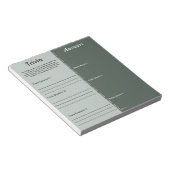 Bloc-note Jeu de partie Trivia - Question et réponse personn (Incliné)