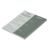 Bloc-note Jeu de partie Trivia - Question et réponse personn (Tourné)