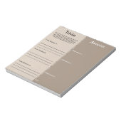 Bloc-note Jeu de partie Trivia - Question et réponse personn (Tourné)