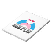 BLOC-NOTE JEU DE RÔLE SUR L'ÂGE ARC-EN-CIEL (Tourné)
