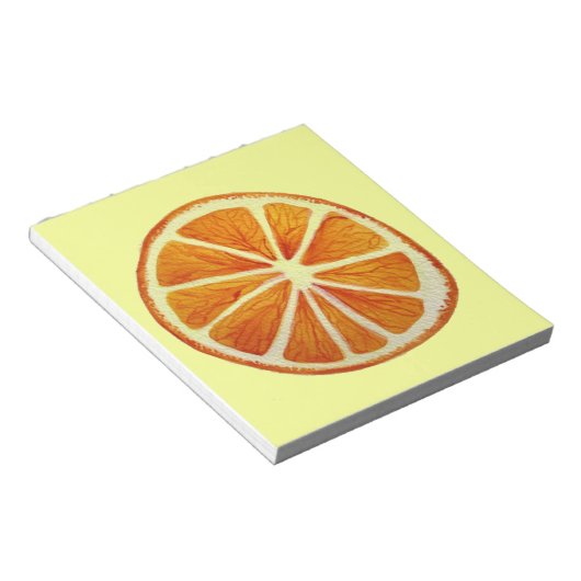 Bloc-note Jicy Orange (Incliné)